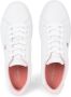 Tommy Hilfiger Witte Polyester Sneakers met Veters Contrastdetails Logo White Dames - Thumbnail 5