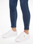 Tommy Hilfiger Witte polyester sneakers met veters contrastdetails logo White Dames - Thumbnail 3