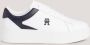 Tommy Hilfiger Witte Polyester Sneaker White Dames - Thumbnail 10