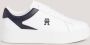 Tommy Hilfiger Plateausneakers TH PLATFORM COURT SNEAKER met contrastafwerking vrijetijdsschoen halve schoen veterschoen - Thumbnail 19