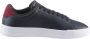 Tommy Hilfiger Plateausneakers TH COURT LEATHER GRAIN ESS vrijetijdsschoen halfschoen veterschoen met logo-opdruk - Thumbnail 11