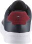 Tommy Hilfiger Plateausneakers TH COURT LEATHER GRAIN ESS vrijetijdsschoen halfschoen veterschoen met logo-opdruk - Thumbnail 14