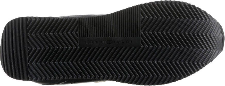 Tommy Hilfiger Plateausneakers ELEVATED ESSENT RUNNER MONOGRAM vrijetijdsschoen lage schoen veterschoen met th-monogram