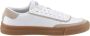 Tommy Hilfiger Plateausneakers TH CUPSET 1A2 LTH MIX vrijetijdsschoen lage schoen veterschoen met strepen in tommy kleuren - Thumbnail 8