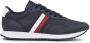 Tommy Hilfiger Plateausneakers RUNNER EVO LTH MIX ESS vrijetijdsschoen halfschoen veterschoen met zijstrepen - Thumbnail 7