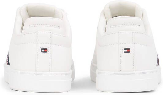 Tommy Hilfiger Plateausneakers ICON COURT SNEAKERS STRIPES veterschoenen vrijetijdsschoen lage schoen met tommy-strepen