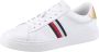Tommy Hilfiger Plateausneakers ESSENTIAL COURT SNEAKER STRPS vrijetijdsschoen lage schoen veterschoen met typische strepen - Thumbnail 8