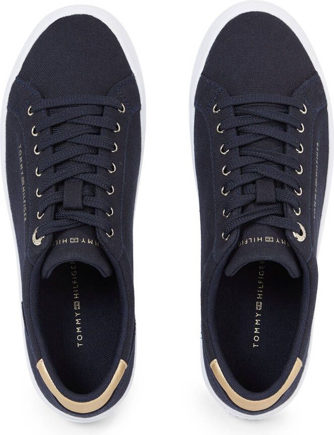 Tommy Hilfiger Plateausneakers ESSENTIAL VULC CANVAS SNEAKER