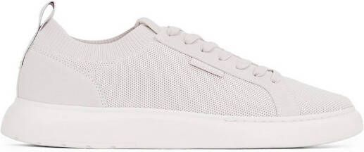Tommy Hilfiger Plateausneakers LIGHT CUPSOLE KNIT SEASONAL vrijetijdsschoen lage schoen veterschoen met logo-opdruk