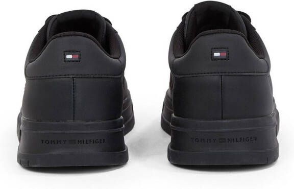 Tommy Hilfiger Plateausneakers MODERN CUPSOLE STRIPES LTH vrijetijdsschoen lage schoen veterschoen met zijstrepen