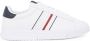 Tommy Hilfiger Plateausneakers MODERN CUPSOLE STRIPES LTH vrijetijdsschoen lage schoen veterschoen met zijstrepen - Thumbnail 6