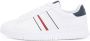 Tommy Hilfiger Plateausneakers MODERN CUPSOLE STRIPES LTH vrijetijdsschoen lage schoen veterschoen met zijstrepen - Thumbnail 7