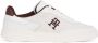 Tommy Hilfiger Plateausneakers TH HERITAGE SNEAKER PERF vrijetijdsschoen lage schoen veterschoen met th-logo-borduring - Thumbnail 7