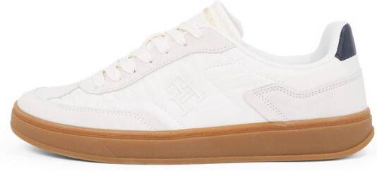 Tommy Hilfiger Plateausneakers TH HERITAGE SNEAKER vrijetijdsschoen lage schoen veterschoen met logo-borduursel