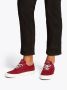 Tommy Hilfiger Plateausneakers TH HI VULC LOW OXFORD TWILL vrijetijdsschoen lage schoen veterschoen met label op de hiel - Thumbnail 3