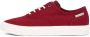 Tommy Hilfiger Plateausneakers TH HI VULC LOW OXFORD TWILL vrijetijdsschoen lage schoen veterschoen met label op de hiel - Thumbnail 9