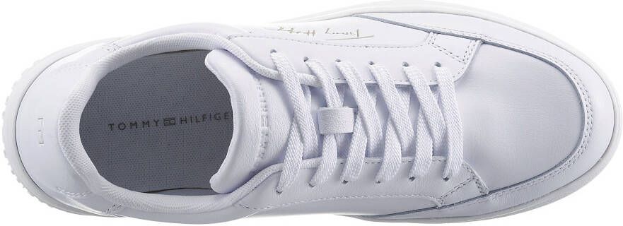 Tommy Hilfiger Plateausneakers TH SIGNATURE LEATHER SNEAKER