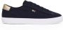 Tommy Hilfiger Plateausneakers VULC CANVAS LACE UP SNEAKER vrijetijdsschoen lage schoen veterschoen in smalle vorm - Thumbnail 10