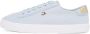 Tommy Hilfiger Plateausneakers VULC CANVAS LACE UP SNEAKER vrijetijdsschoen lage schoen veterschoen in smalle vorm - Thumbnail 6