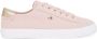 Tommy Hilfiger Plateausneakers VULC CANVAS LACE UP SNEAKER vrijetijdsschoen lage schoen veterschoen in smalle vorm - Thumbnail 4