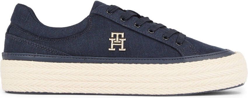 Tommy Hilfiger Plateausneakers VULC SNEAKER LINNEN