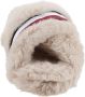 Tommy Hilfiger Pluchen pantoffels FUR CROSS STRAP HOME SLIPPER - Thumbnail 7