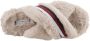 Tommy Hilfiger Pluchen pantoffels FUR CROSS STRAP HOME SLIPPER - Thumbnail 9