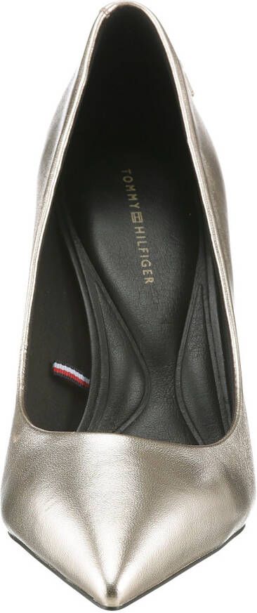 Tommy Hilfiger Pumps PARTY POINTED METALLIC PUMP stiletto hakken avondschoen trouwschoen met th-monogram