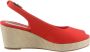 Tommy Hilfiger Sandaaltjes ICONIC ELBA SLING BACK WEDGE - Thumbnail 5