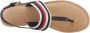 Tommy Hilfiger Sandalen FLAT SANDAL CORPORATE met strepen in tommy-kleuren - Thumbnail 8