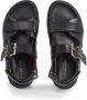 Tommy Hilfiger Hardware Sporty sandaal van leer met logo - Thumbnail 8