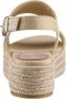 TOMMY HILFIGER Espadrilles Dames Mid Wedge Sandal Maat: 39 Materiaal: Katoen Kleur: Beige - Thumbnail 14