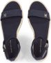 Tommy Hilfiger Sandalen LINEN FLATFORM zomerschoen sandaal plateauhak met verstelbare gesp - Thumbnail 5