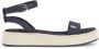 Tommy Hilfiger Sandalen LINEN FLATFORM zomerschoen sandaal plateauhak met verstelbare gesp - Thumbnail 6