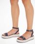 Tommy Hilfiger Sandalen LINEN FLATFORM zomerschoen sandaal plateauhak met verstelbare gesp - Thumbnail 7