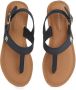 Tommy Hilfiger Sandalen LEATHER THONG SANDAL sandaal zomerschoen flats met teenband - Thumbnail 4