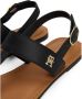 Tommy Hilfiger Sandalen LEATHER THONG SANDAL sandaal zomerschoen flats met teenband - Thumbnail 5