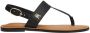 Tommy Hilfiger Sandalen LEATHER THONG SANDAL sandaal zomerschoen flats met teenband - Thumbnail 8