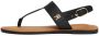 Tommy Hilfiger Sandalen LEATHER THONG SANDAL sandaal zomerschoen flats met teenband - Thumbnail 9