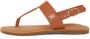 Tommy Hilfiger Sandalen LEATHER THONG SANDAL sandaal zomerschoen flats met teenband - Thumbnail 6