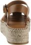 Tommy Hilfiger Sandalen TH AUTHENTIC LEATHER ESPADRILLE zomerschoen sandaal plateauhak met verstelbare gesp - Thumbnail 5