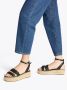 Tommy Hilfiger Sleehaksandaaltjes LEATHER ROPE REAL ESPAD SANDAL plateau zomerschoen bandjessandaal met verstelbare gesp - Thumbnail 3