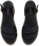 Tommy Hilfiger Sleehaksandaaltjes LEATHER ROPE REAL ESPAD SANDAL plateau zomerschoen bandjessandaal met verstelbare gesp - Thumbnail 4