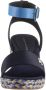 Tommy Hilfiger Sleehaksandaaltjes COLORFUL WEDGE SATIN SANDAL zomerschoen sandaal keilhak met verstelbare gesp - Thumbnail 9