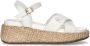Tommy Hilfiger Sleehaksandaaltjes PLATFORM SANDAL zomerschoen sandaal wig hak met modieuze jute-zool - Thumbnail 8