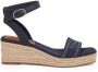 Tommy Hilfiger Sleehaksandaaltjes ESPAD MID WEDGE bandjesandaal zomerschoen met verstelbare gesp - Thumbnail 4