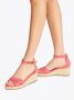 Tommy Hilfiger Sleehaksandaaltjes FLAG CRISS-CROS MID WEDGE ESPAD bandjessandaal zomerschoen met verstelbare gesp - Thumbnail 3