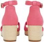 Tommy Hilfiger Sleehaksandaaltjes FLAG CRISS-CROS MID WEDGE ESPAD bandjessandaal zomerschoen met verstelbare gesp - Thumbnail 4