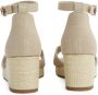 Tommy Hilfiger Sleehaksandaaltjes FLAG CRISS-CROS MID WEDGE ESPAD bandjessandaal zomerschoen met verstelbare gesp - Thumbnail 5