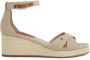 Tommy Hilfiger Sleehaksandaaltjes FLAG CRISS-CROS MID WEDGE ESPAD bandjessandaal zomerschoen met verstelbare gesp - Thumbnail 6